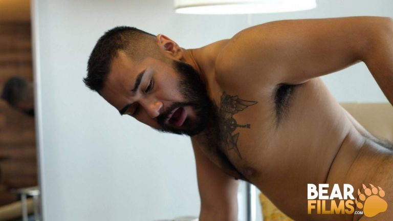 Adam James in Bears Bareback: Adam James and Avi Strider