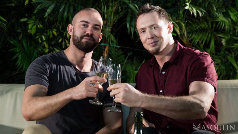 Masqulin in New Year’s Swipe: Pierce Paris & Bruno Max