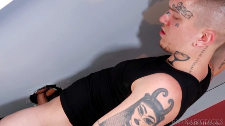 Adrian Suarez in The Gloryhole: Adrian Suarez Fucked By Dexx