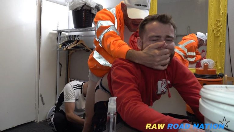 Raw Road Nation in Horny painter takes out anger on apprentice’s cunt with 10” tool