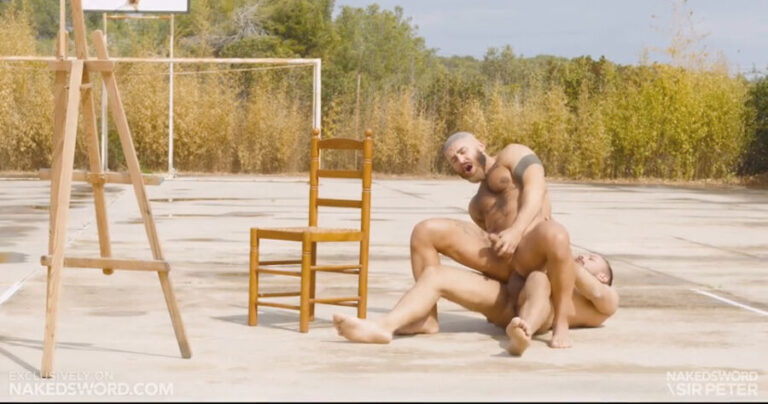 Francois Sagat in Sir Peter & Francois Sagat Flip-Fuck