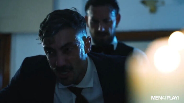 Nico Bello in Derek Allen & Nico Bello Have Suited Sex