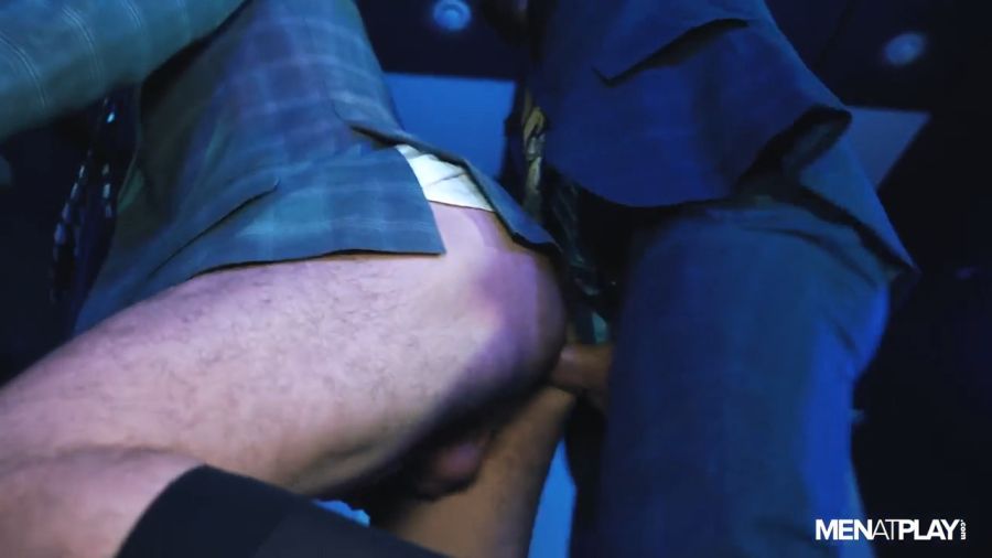 Hairy Wolf & Koki Castillo Have Sex In Suits