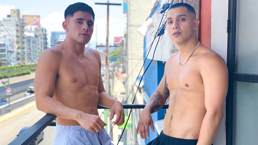 Two Hot Latinos: Brandon Ley, Jaciel O