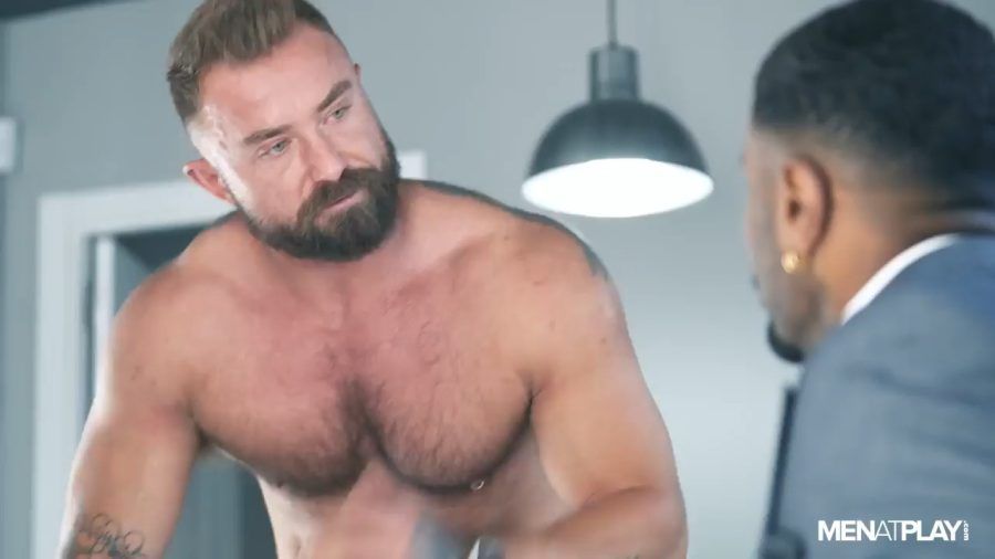Braxton Cruz & Markus Stone Have Sex In Suits