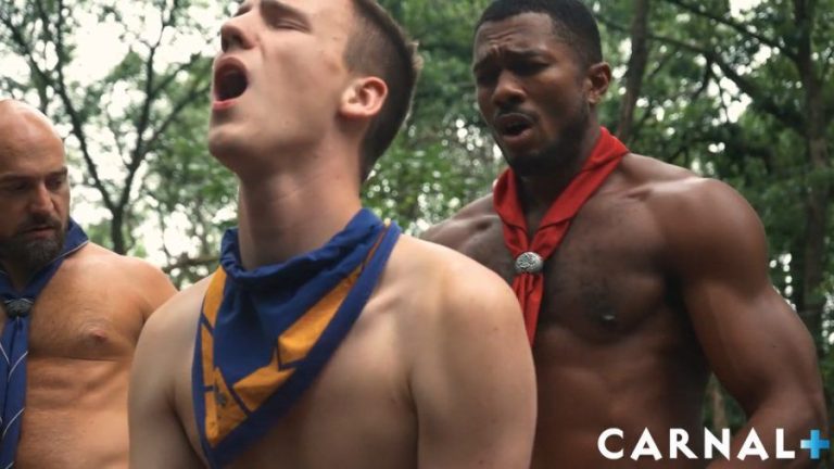 Four Way Frenzy: Zac Steele, Marcus Rivers, Adam Snow, and Sean Xavier Unleash Raw Desire