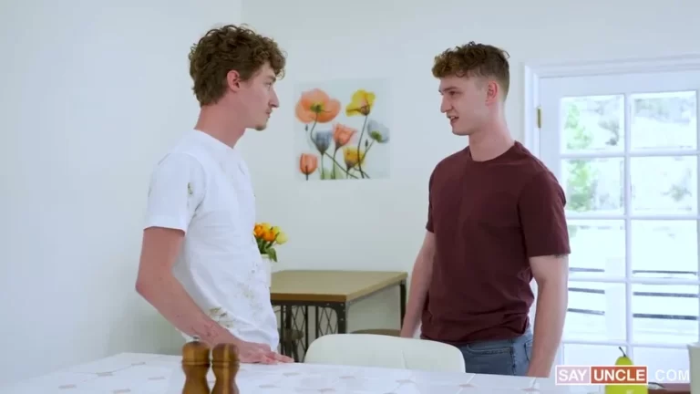 Say Uncle in Beau Mance & Drew Skylar: Self-Defense Leads to Bareback Fuck
