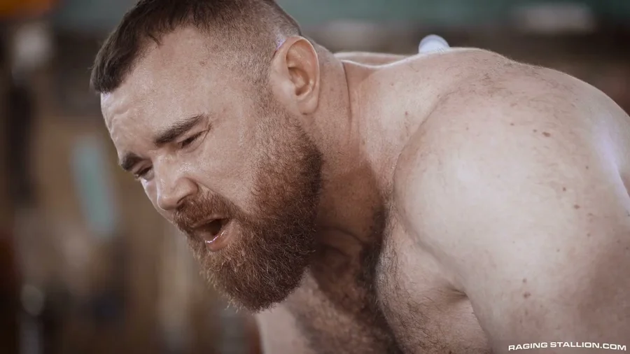 Sir Peter & PJ Knox: Sweaty Hairy Bareback Raw Fuck 1
